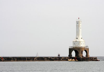 Port Washington Breakwater by AJohn