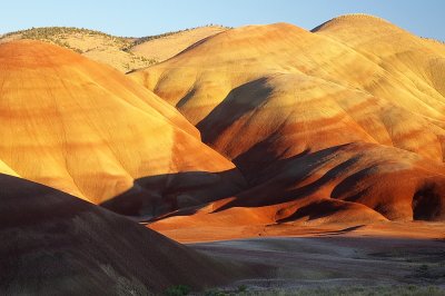 July in the Painted hills of Oregon