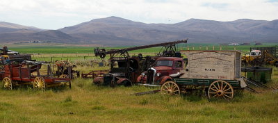 Farming equipment from a time long gone.