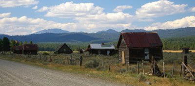 Adandoned  Ghost town of Whitney, OR