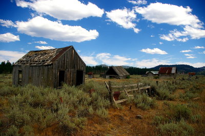 Ghost town of Whitney, OR