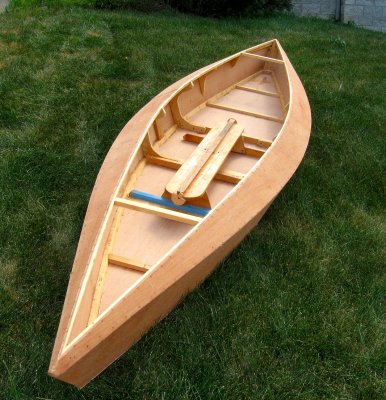 The building of a Kayak type boat