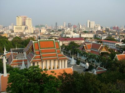 view from the Golden Mount, Bangkok