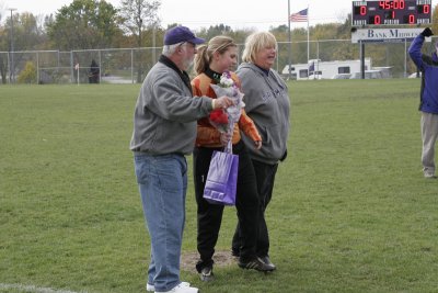 Lauren with Mom and Dad