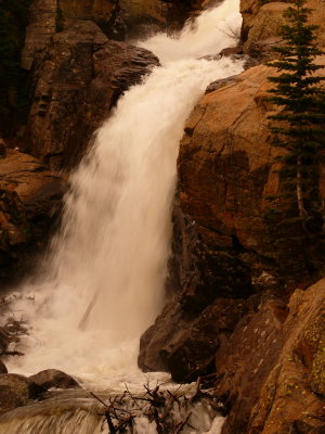 Alberta Falls.  Rocky Mountain National Park