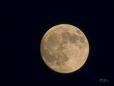 Good moon over PA tonight
