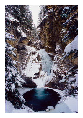 First Falls Johnston Canyon Banff