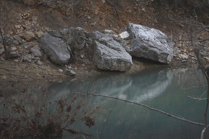 Rocks on the Buffalo River