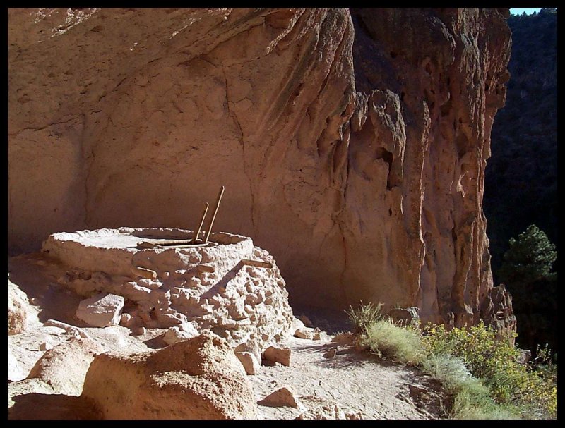 Ceremonial Kiva at Frijoles Canyon, NM