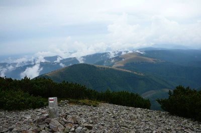 Widok na Kozi Chrbat z Prasziva