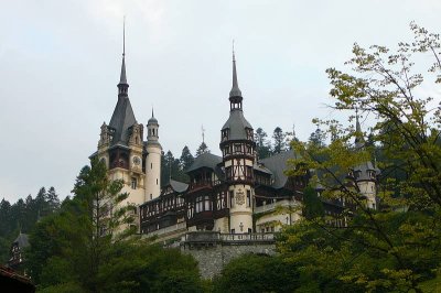 Peles - wakacyjna rezydencja rodziny królewskiej (Sinaia)