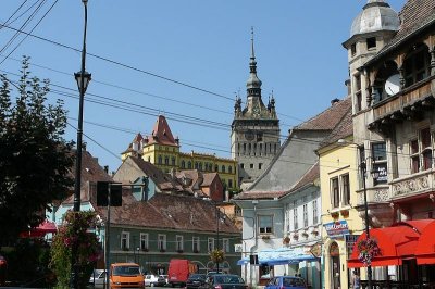 Sighisoara - dolne miasto