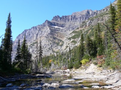 Avalanche Creek at Hidden Lake