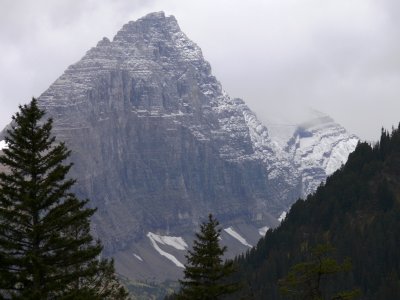 First snow of the season in Glacier NP, Sept 17th 2007