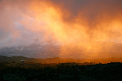 Couleurs du couchant au Maido