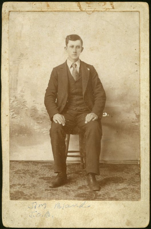James O. Bland As A Young Man