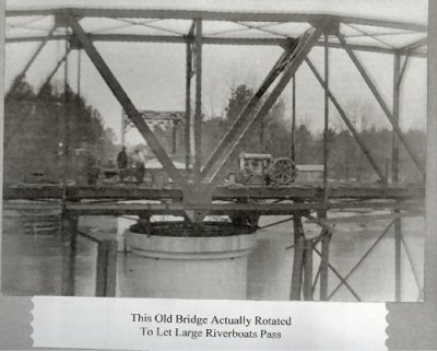 Old Lumber City Bridge Turned