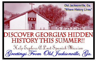 Old Spanish Mission, St. Isabel, Near Jacksonville, Ga., Early 1600's!