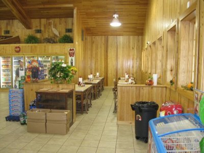 One Of The Dining Sections In The Old Country Store