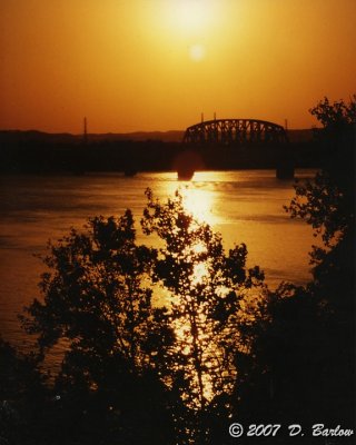 Ohio River Sunset