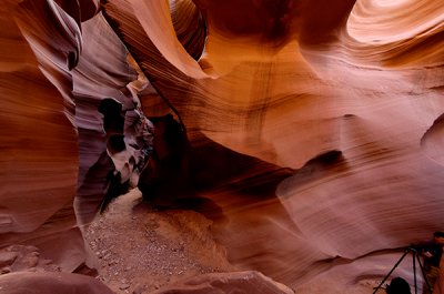 Tight Spaces in Lower Antelope