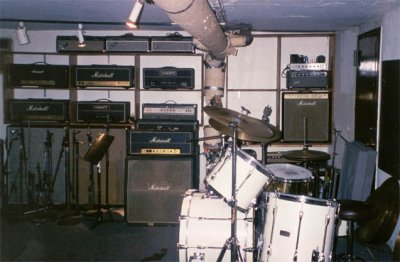 Loho Studio live room, where most of BOTTOM's MIV was recorded.
