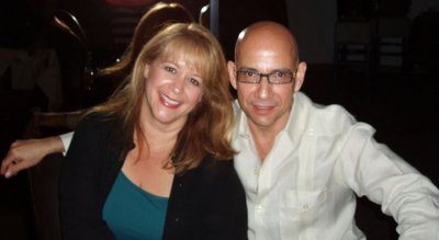 At Arturo Sandoval's on Miami Beach with my best friend David