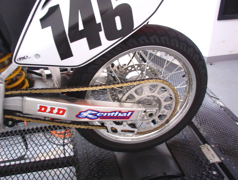 Street tire used for accurate results