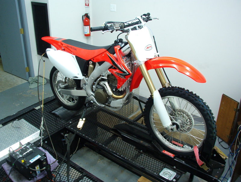 2008 CRF450R Dyno Testing