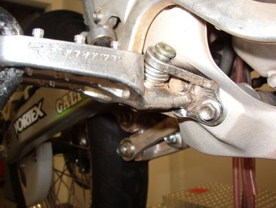 Fastway Pegs Modified to fit KX250F