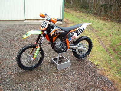 KTM 450SXF JDJetting Test Bike