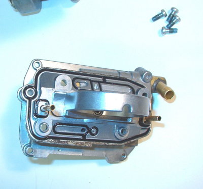 FCR Carb disassembly for clearing pump nozzle