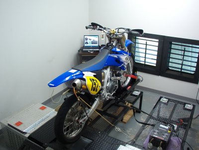 Dyno Testing YZ450F