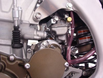Carburetor Access on KLX450F