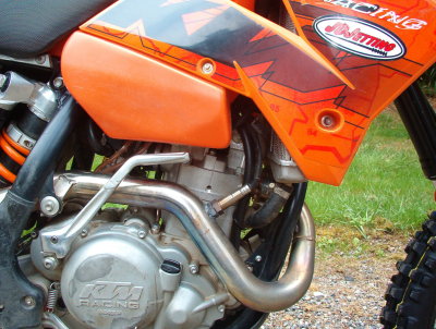 KTM 450 with Air/Fuel Sensor (Wide Band)