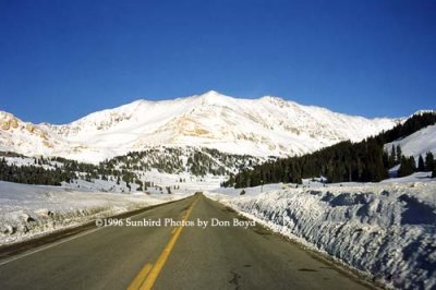 Highway 91 going north of Leadville towards Copper Mountain/I-70