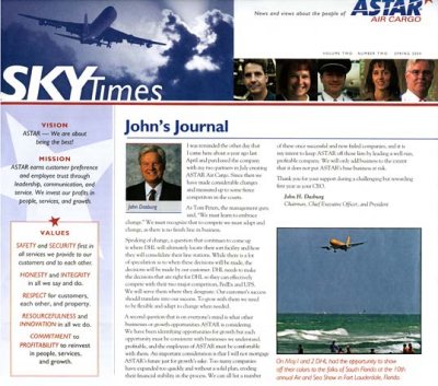 2004 - ASTAR Air Cargo SKYTimes