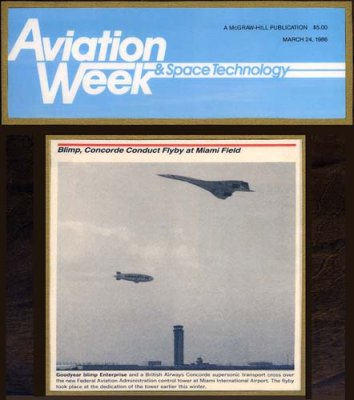1986 - Aviation Week & Space Technology - MIA Tower dedication