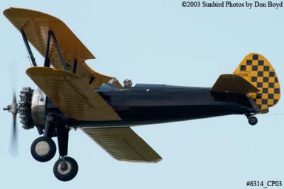 Joe Pendergrass' Boeing A-75 Stearman N1715B private aviation stock photo #6314