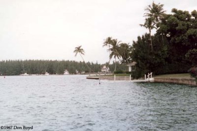 1967 - Coast Guard Station Lake Worth Inlet on Peanut Island from Palm Beach