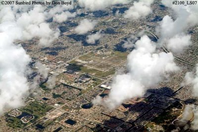2007 - Miramar, Pembroke Pines and Hollywood in Broward County landscape aerial stock photo #2100