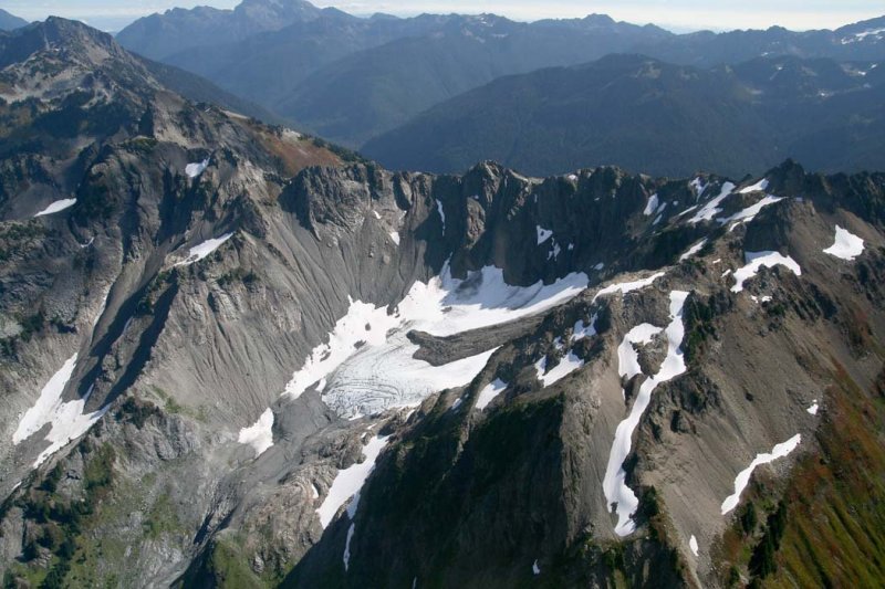 White Mountain Glacier, View SE <br> (ONP092607-_219.jpg)