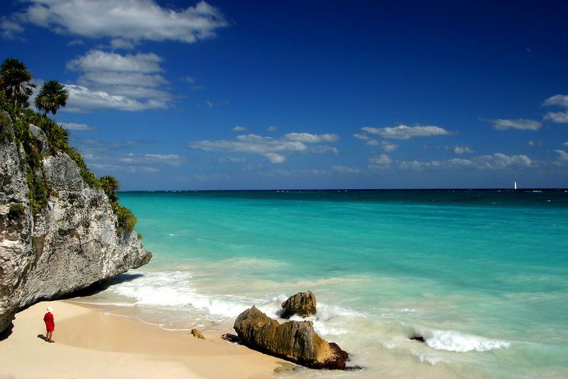 Beach at Cancun