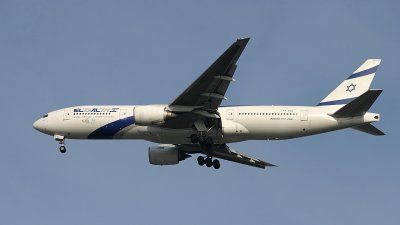 El Al 777 approaching JFK 31R