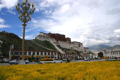 Potala Palace as seen from the square across the street