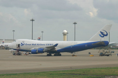 Great Wall Airlines 747-400F, PVG, Sept. 2007