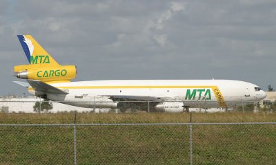 MTA Cargo DC-10 commencing its take off run