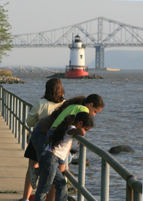 Visting the Tarrytown lighthouse