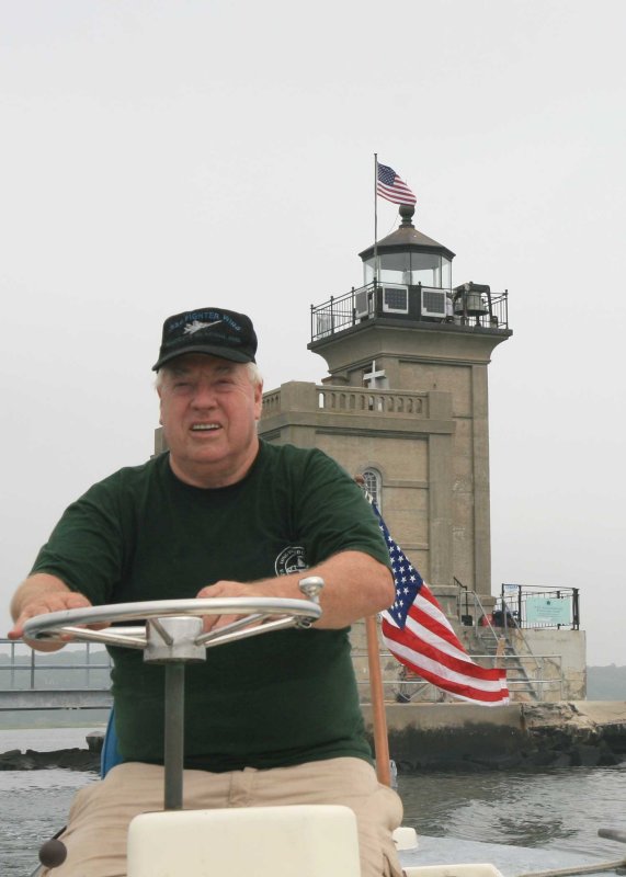 The fantastic Frank Knoll, who made sure I got back to shore in time to drive to LaGuardia
