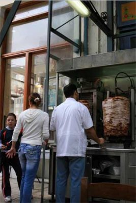 Not much in the way of flea markets near Monastiraki metro station, but the gyros were great!
